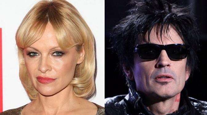 Pamela Anderson dan Tommy Lee. (foto: aceshowbiz)