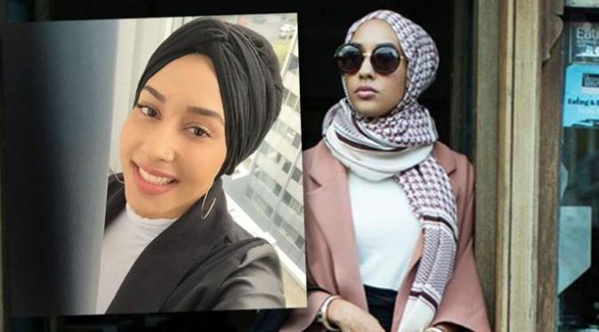 Mariah Idrissi (23 tahun) model muslim berhijab pertama dari brand retail terbesar kedua di Dunia