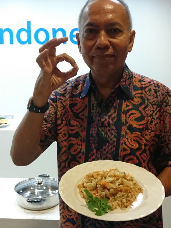 Festival Nasi Indonesia Suguhkan berbagai menu panganan nasi untuk pengunjung