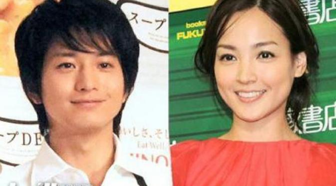 Pasangan bintang film Jepang Osamu Mukai dan Ryoko Kuninaka. (lollipop.sg)