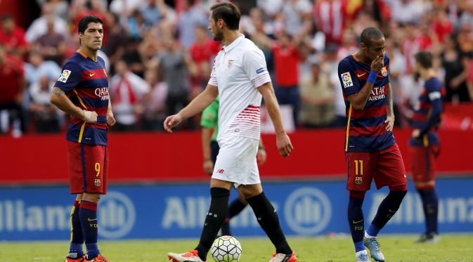 Sevilla vs Barcelona (REUTERS/Marcelo del Pozo)