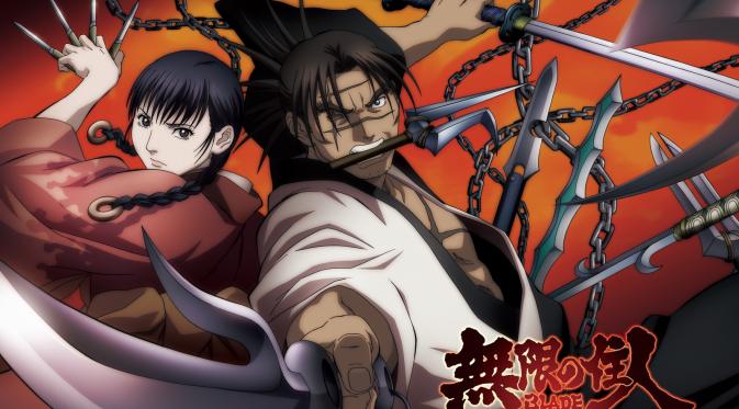 Anime adaptasi manga Blade of the Immortal. (zastavki.com)