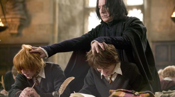 Karakter Snape di Harry Potter. (thesnitch.co.uk)