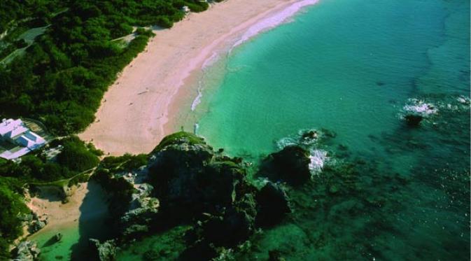 Pantai Pink Bonaire, Pulau Dutch Caribbean. | via: greatatmosphere.wordpress.com