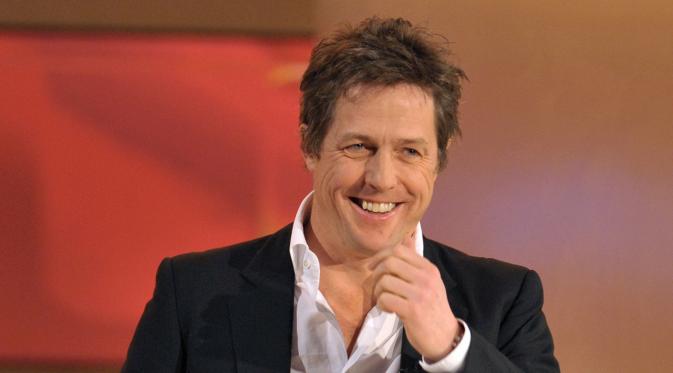 Hugh Grant akan segera memiliki anak keempat, pasalnya Anna Eberstein dipastikan tengah mengandung. (Bintang/EPA)