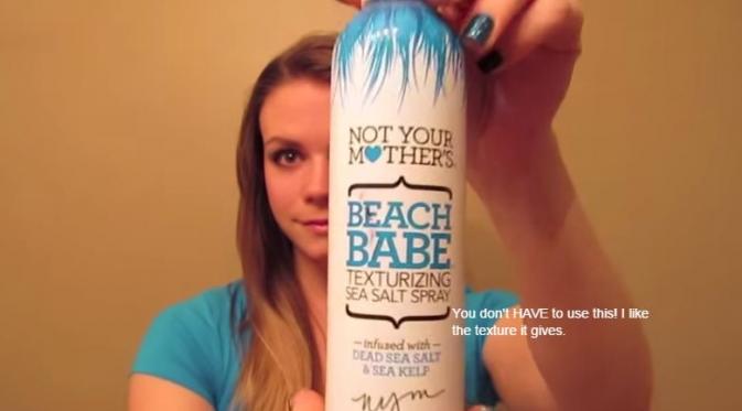Gunakan Hair Texture agar tekstur gelombang rambut yang kamu inginkan benar-benar bagus | Via: youtube.com