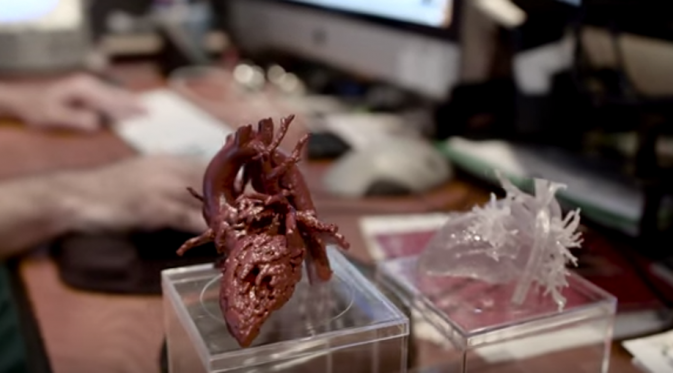 Jantung replika hasil printer 3D | via: youtube.com