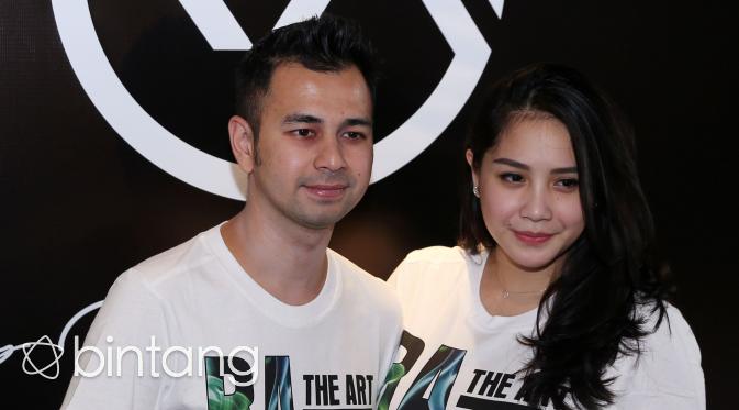 Foto peluncuran RA Jeans Raffi Ahmad dan Nagita Slavina (Yunan Laziale/bintang.com)