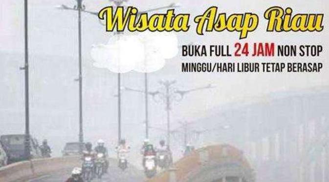 Meme-meme asap kabut di Riau, sindir abis pemerintah | Via: kaskus.co.id