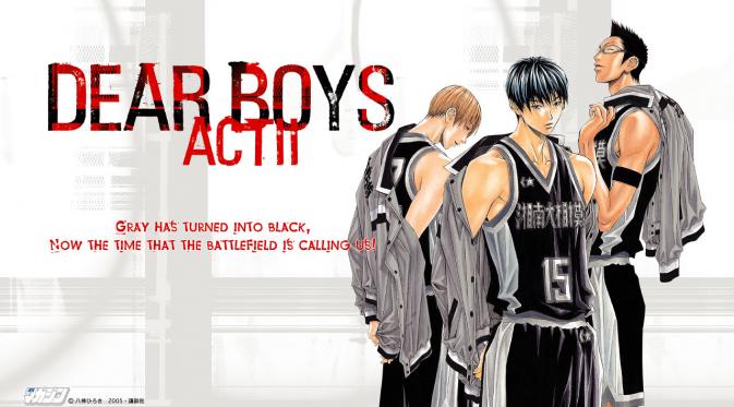Satu manga berjenis olahraga basket Dear Boys, menyisakan dua chapter lagi untuk diakhiri.