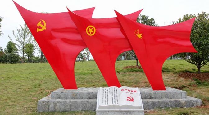 Bangun Taman Komunis, China Dikritik Warga (CNN)