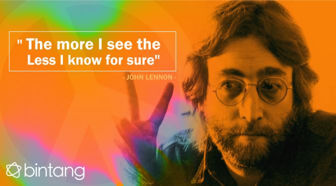 John Lennon (Design By Iqbal Nurfajri/Bintang.com)