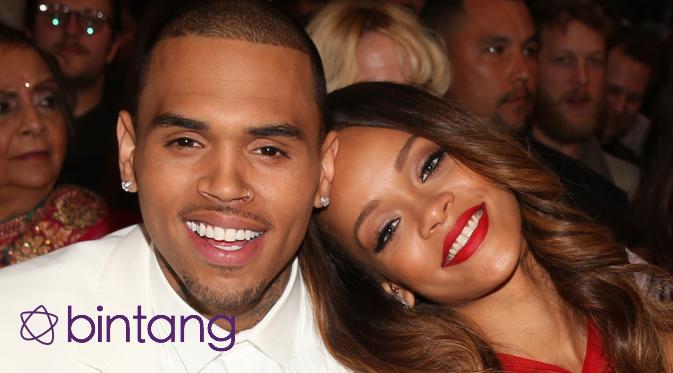 Chris Brown dan Rihanna (AFP/Bintang.com)