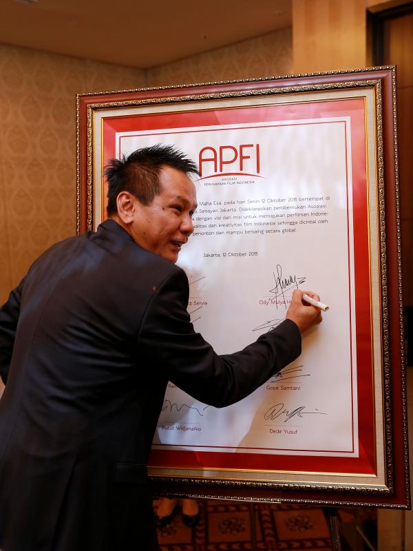 Chand Parwez Servia dan Ody Mulya Hidayat memprakasai pembentukan APFI. (Galih W. Satria/Bintang.com)