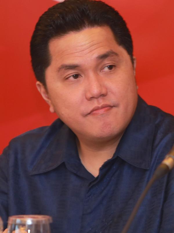 Erick Thohir di acara APFI (Galih W. Satria/bintang.com)