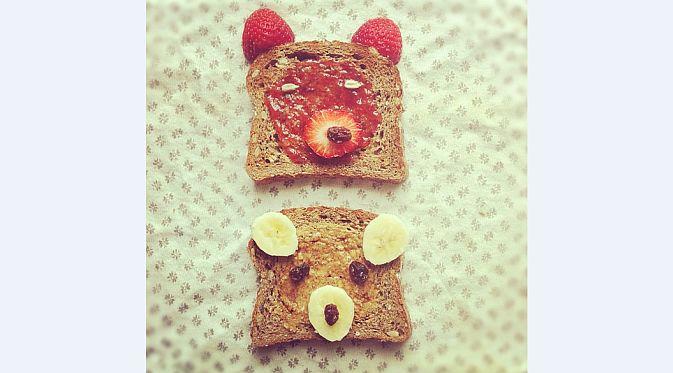 Foto pertama food artist Instagram @idafrosk (Foto: Ist)