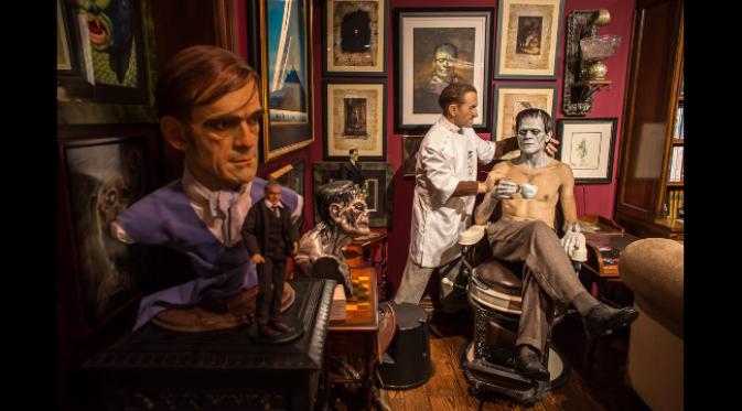 Koleksi Frankenstein del Toro. (foto: The New York Times)