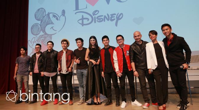 Preskon Album 'We Love Disney' versi Indonesia (Galih W. Satria/Bintang.com)