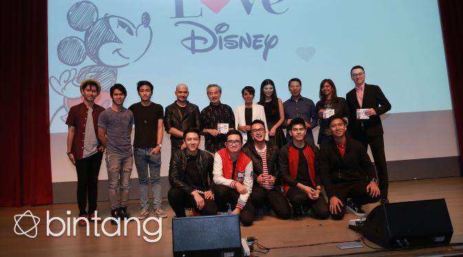 Preskon Album 'We Love Disney' versi Indonesia (Galih W. Satria/Bintang.com)