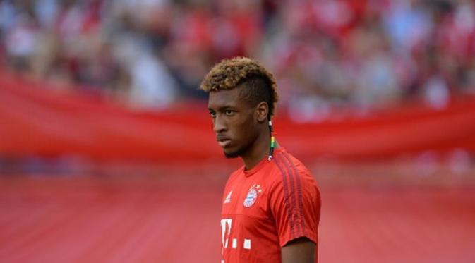 Pemain Bayern Munchen, Kingsley Coman. (AFP PHOTO / CHRISTOF STACHE)