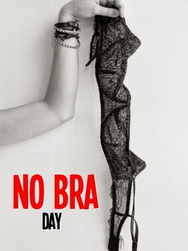 Aksi No Bra Day diperingati setiap tanggal 13 Oktober. | via: missopen.com