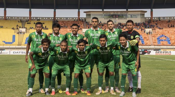Surabaya United saat masih bernama Bonek FC di Piala Presiden 2015.