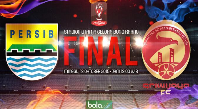 Final Piala Presiden: Persib Bandung vs Sriwijaya FC (Bola.com/Samsul Hadi)