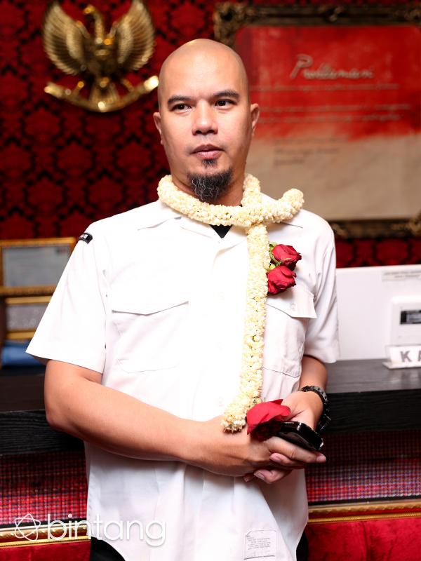 Ahmad Dhani, pentolan Republik Cinta Manajemen (RCM). (Andy Masela/Bintang.com)