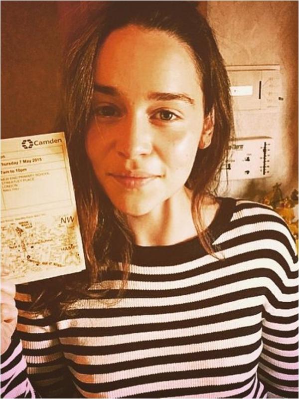 Emilia Clarke (via Instagram/Emilia Clarke)