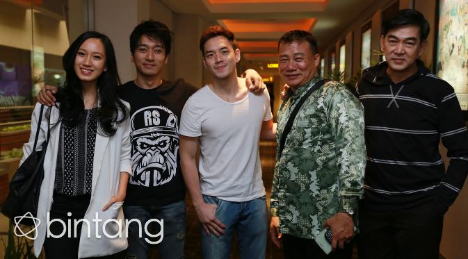 ‘Cai Lan Gong’ (Buyut Jelangkung) yang dibintangi Ineke Valentina, Rezca Syam, Anthony Xie, Burhan Salim, dan Elkie Kwee adalah film pertama di dunia yang syuting dengan smartphone. (Galih W. Satria/Bintang.com)