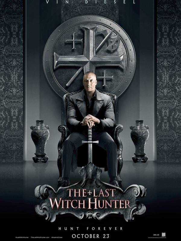 Poster film The Last Witch Hunter. Foto: EW