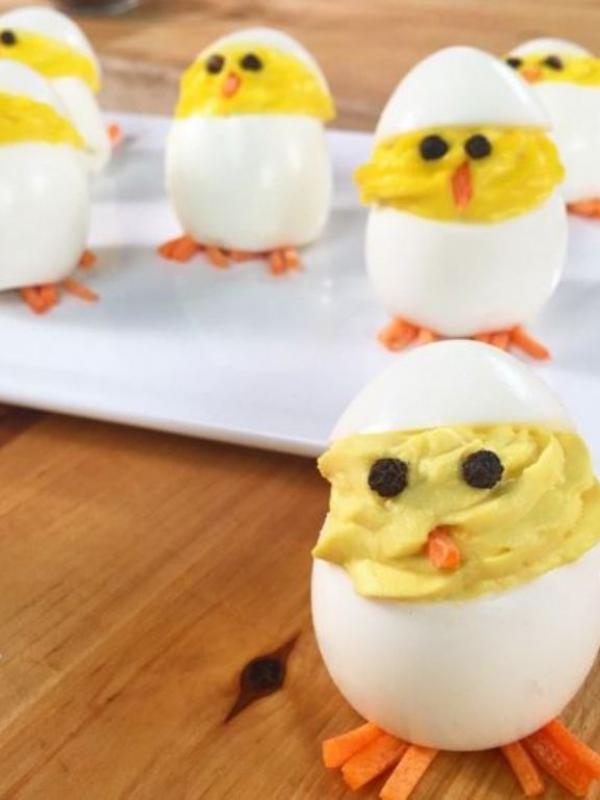 Telur anak ayam. (Via: instagram.com/brandimilloy)