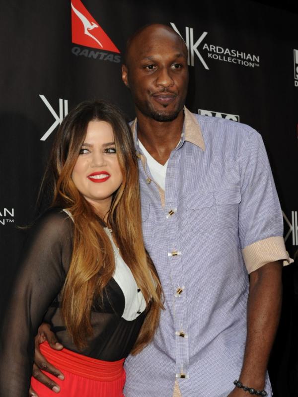 Khloe Kardashian dan Lamar Odom. (Bintang/EPA)