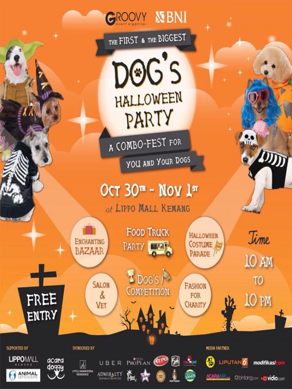 Dogs Halloween Party 2015