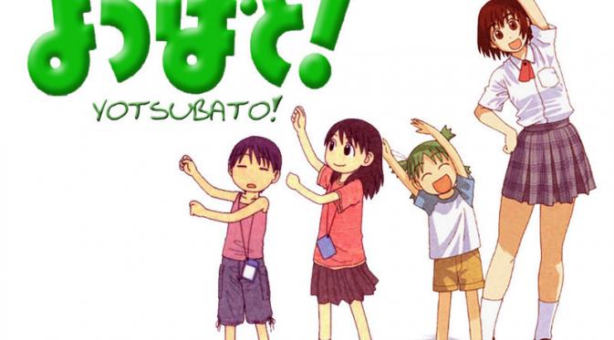 Manga Yotsuba&! atau yang dibaca Yotsubato. (fanpop.com)