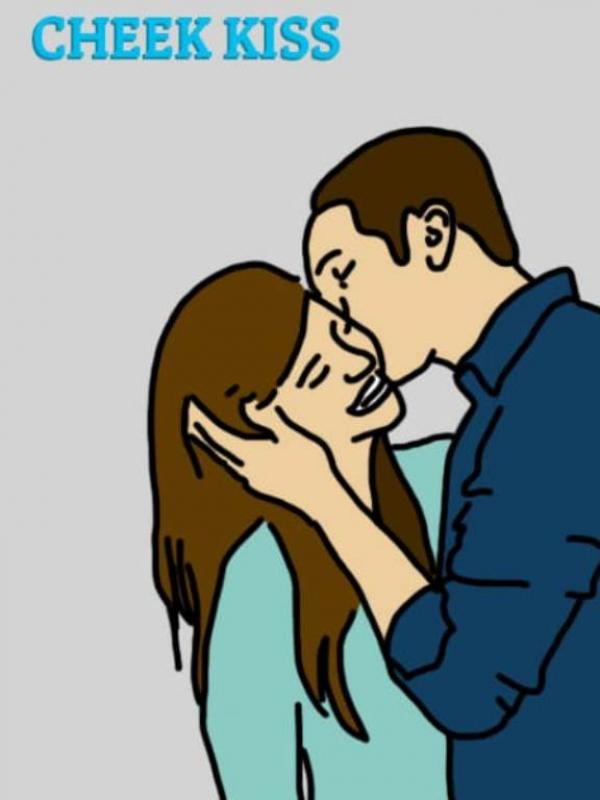 The Cheek Kiss. Ciuman yang satu ini akan menunjukkan bahwa kamu sangat menyukainya dan tidak ingin melepaskannya. | via: LittleThings.com
