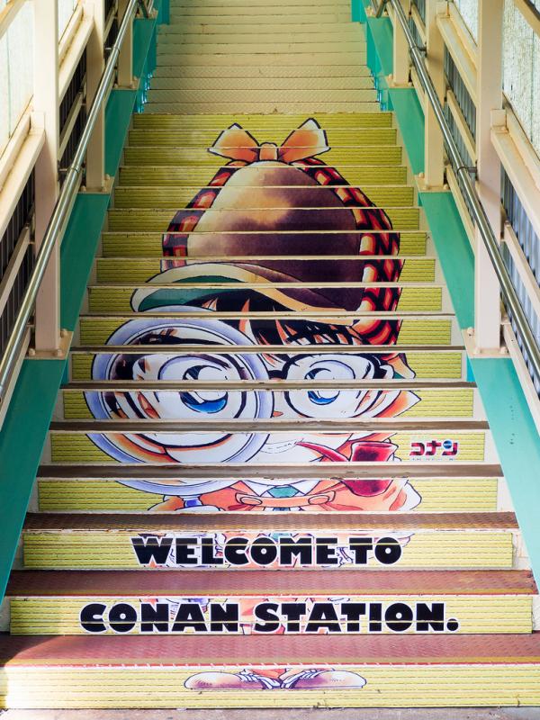 Kangen Detektif Conan? Yuk, Pergi ke Stasiun Conan di Jepang | via: c2.staticflickr.com