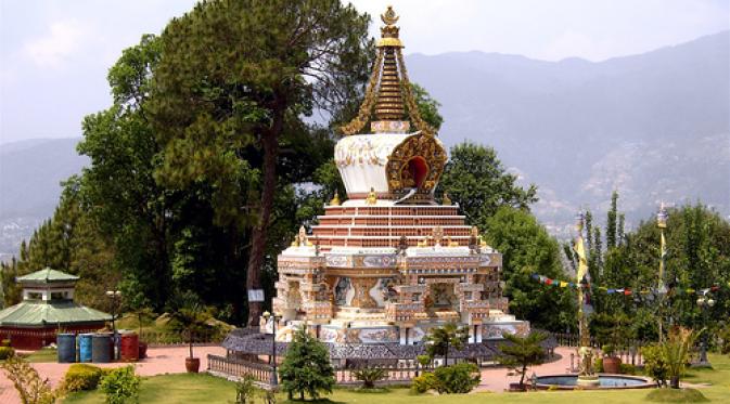 Kopan Monastery. | via: flickriver.com