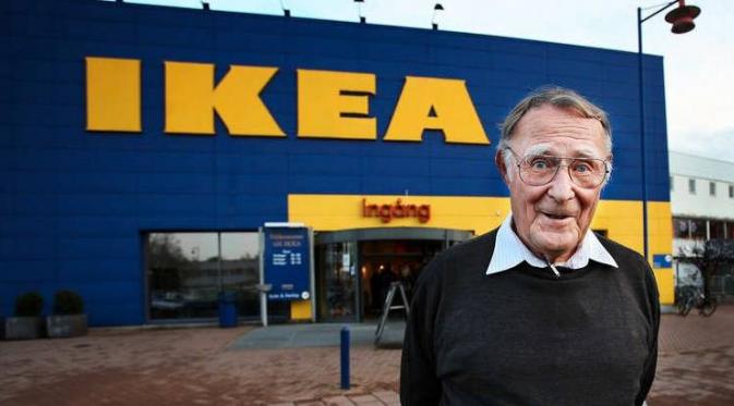 Pendiri perusahaan IKEA ini memilih terbang dengan pesawat kelas ekonomi