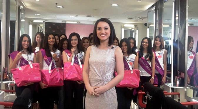 20 Finalis Miss Celebrity Indonesia 2015 ikuti beauty class-hairpairment bersama Julie Estelle