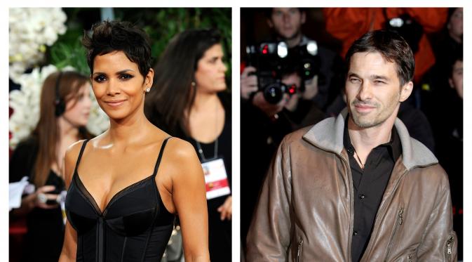 Halle Berry dan Olivier Martinez (Bintang/EPA)