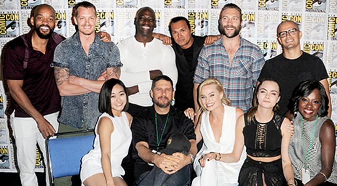 Para pemain Suicide Squad di San Diego Comic Con 2015. foto: US Magazine.