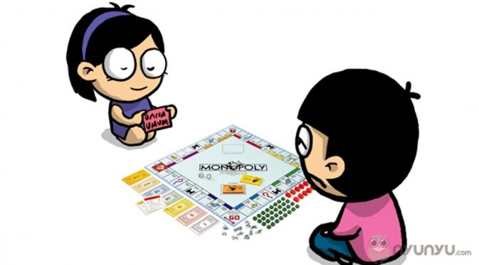 Permainan monopoli. (dok. istimewa)