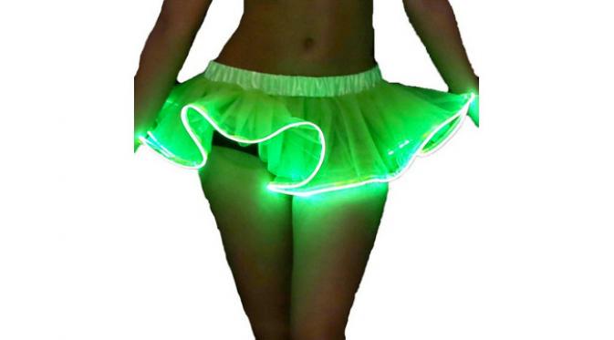 Rok tutu neon. (foto: Mashable)