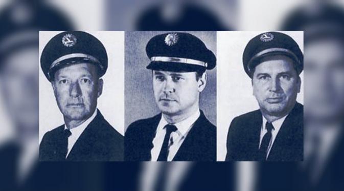Awak pesawat Eastern Airlines 401: Robert Loft, pilot Albert Stockstill, dan flight engineer Donald Repo