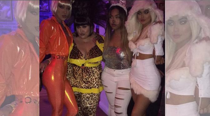 Kylie Jenner rayakan Halloween bersama teman-temannya