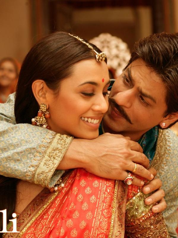 Juhi Chawla dan Shahrukh Khan di film Paheli. foto: cinedelaindia.blogspot.com