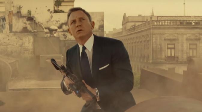 James Bond dalam film Spectre. (themoviemensch.com / MGM / Columbia)