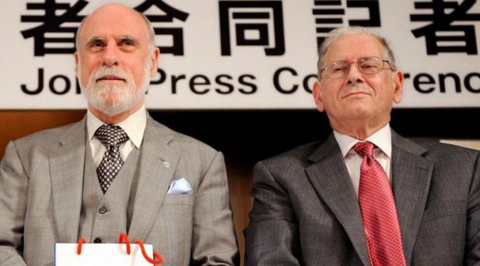 Vint Cerf dan Robert Kahn | via: independent.co.uk