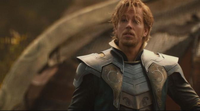 Aktor Zachary Levi sebagai Fandral di Thor: The Dark World. (Marvel)